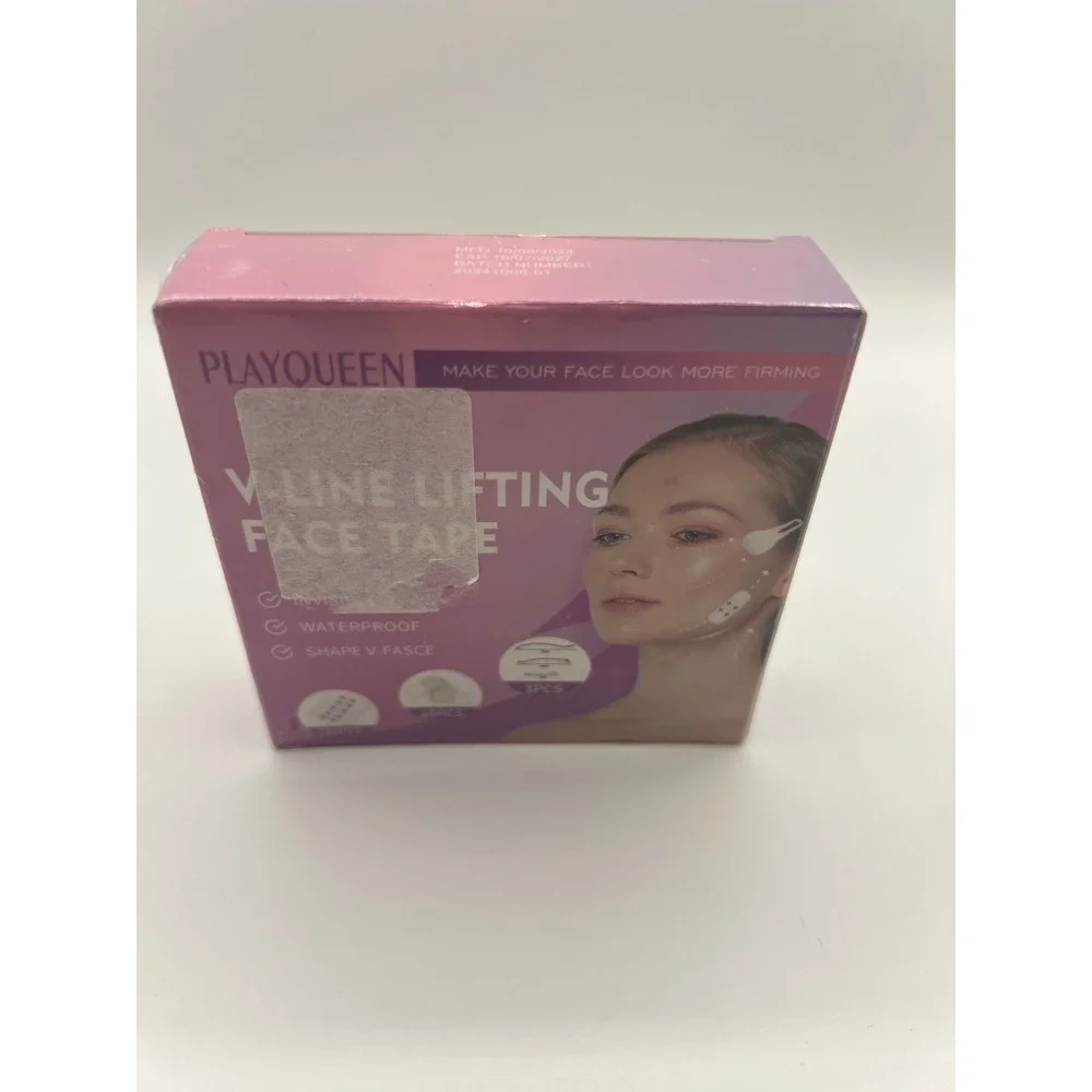 Playqueen V-Line Lifting Face Tape 160Pcs Invisible Waterproof Face Lift Kit New